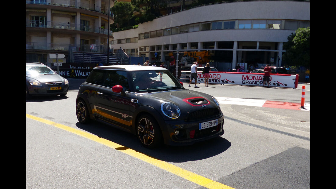 Mini John Cooper Works GP - Car Spotting - Formel 1 - GP Monaco - 25. Mai 2014