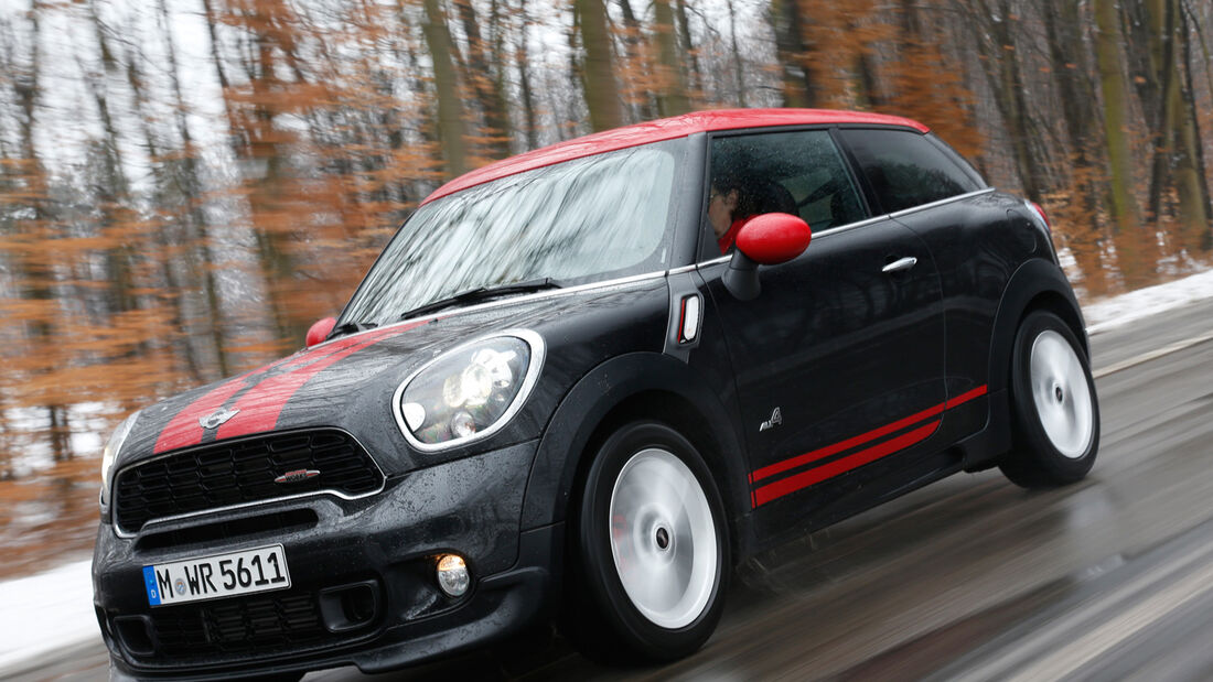 Mini John Cooper Works Paceman, Seitenansicht