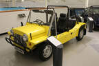 Mini Moke aus Portugal im British Motor Museum