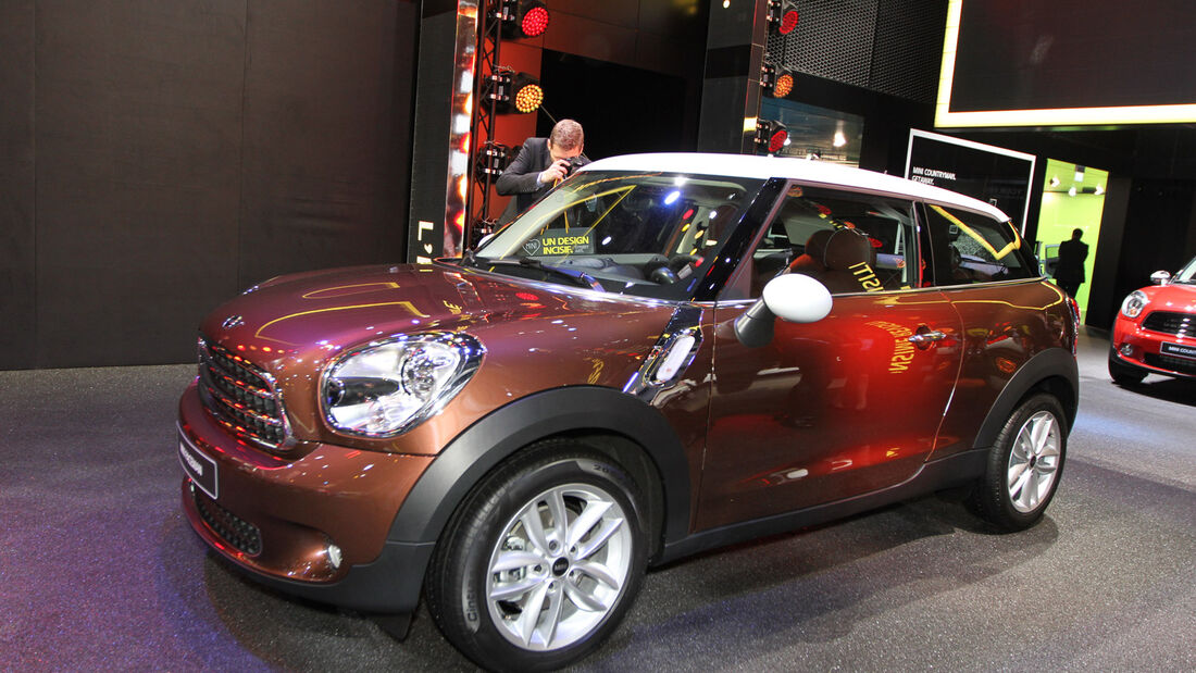 Mini Paceman, Messe, Autosalon Paris 2012