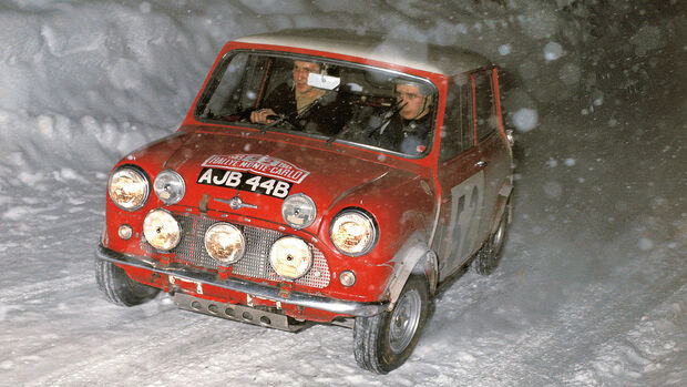 Mini Rallye Monte Carlo 1965 Mäkinen Easter