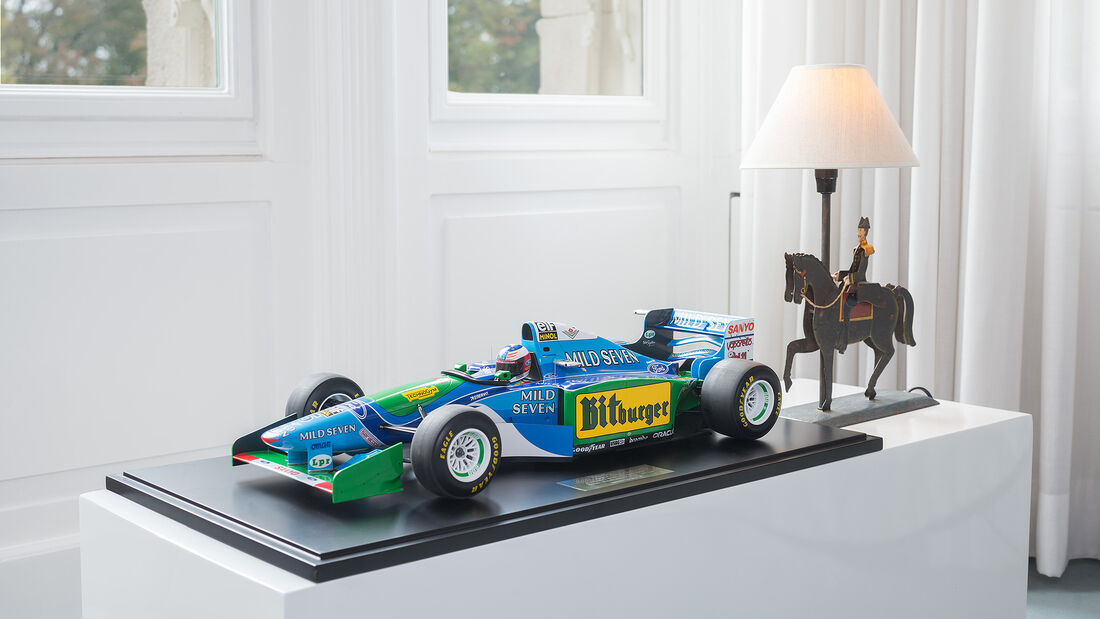 Minichamps Benetton Ford B194 von Michael Schumacher (Australien GP 1994) als Modellauto im Maßstab 1:8