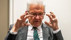 Ministerpräsident Winfried Kretschmann Redaktionsbesuch auto motor und sport