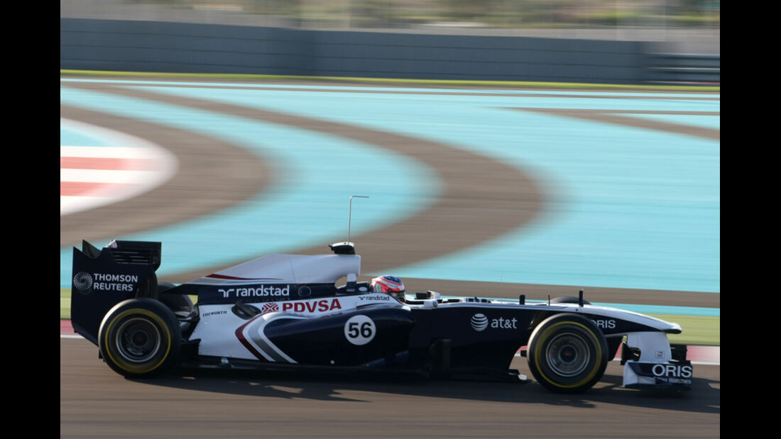 Mirko Bortolotti - Williams - Young Driver Test - Abu Dhabi - 17.11.2011