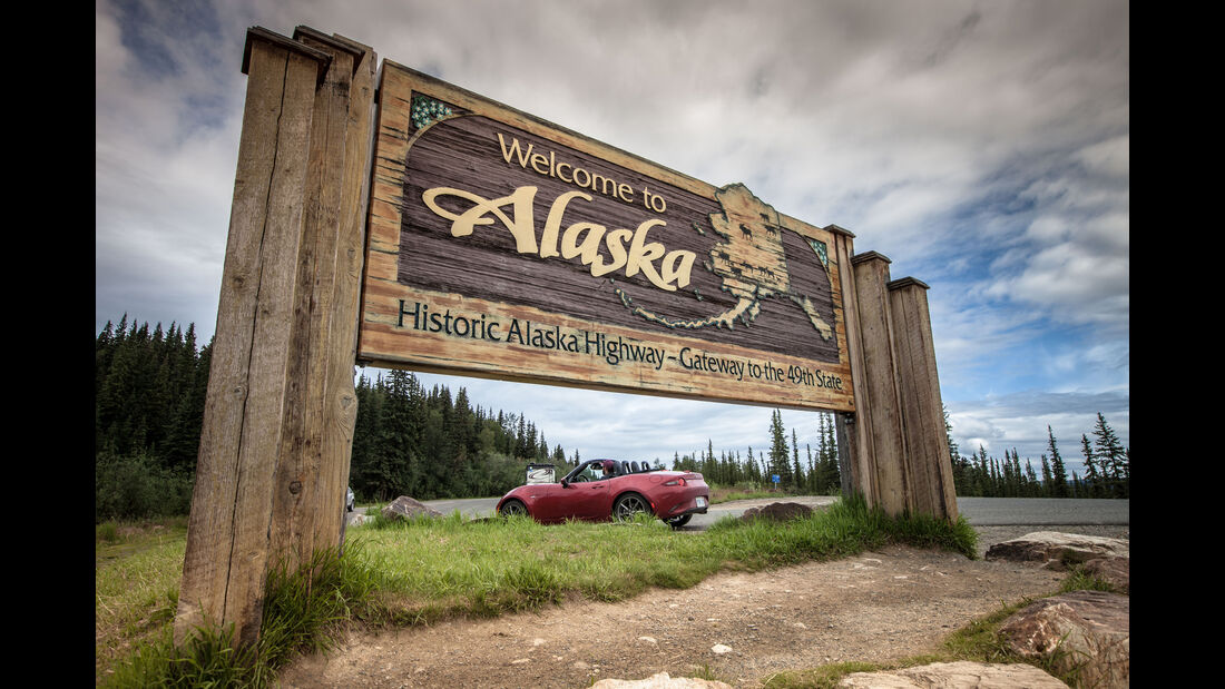Mit dem Mazda MX-5 nach Alaska, Reise, Impression