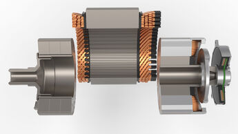 Mit dem neuen Technologie-Baukasten für E-Motoren kombiniert MAHLE erstmals die Vorzüge seiner Benchmark-Produkte SCT- und MCT-E-Motor.