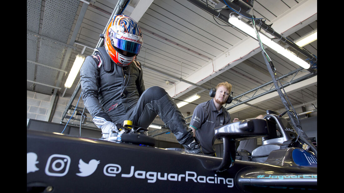 Mitch Evans - Jaguar - Formel E Test - Donington - 2016