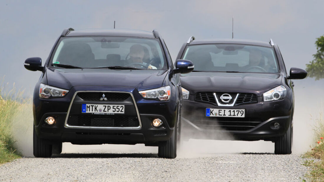 Mitsubishi ASX, Nissan Qashqai