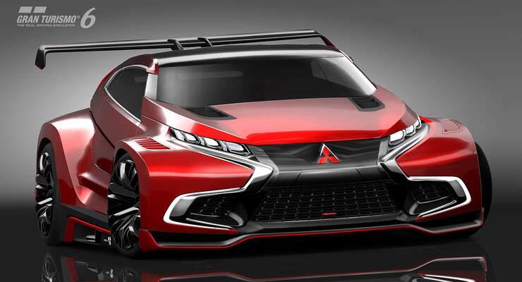 Mitsubishi Concept XR-PHEV Evolution Vision Gran Turismo