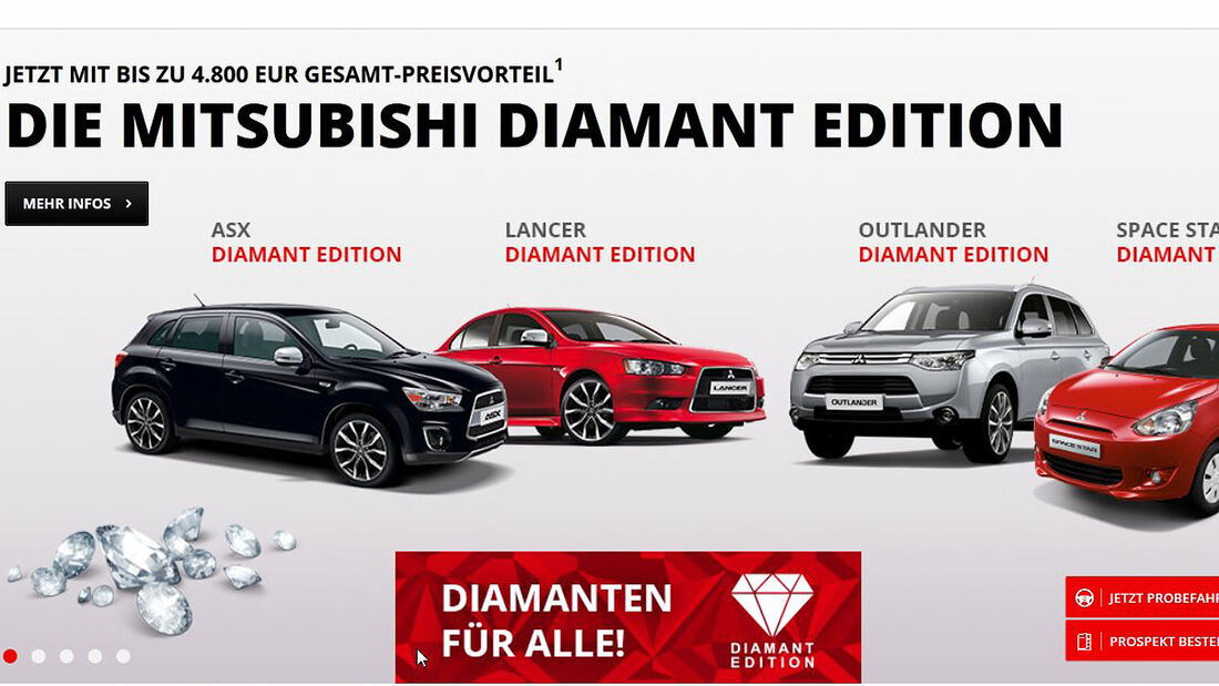 Mitsubishi Diamant Edition Screenshot