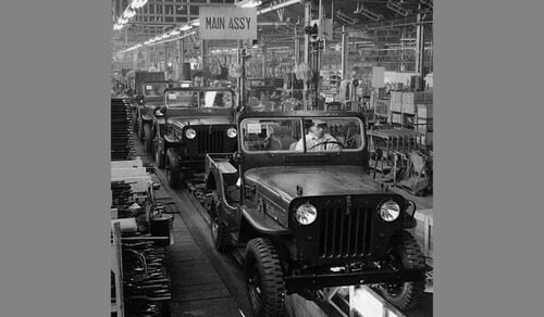 Mitsubishi Jeep Produktion Japan 1953