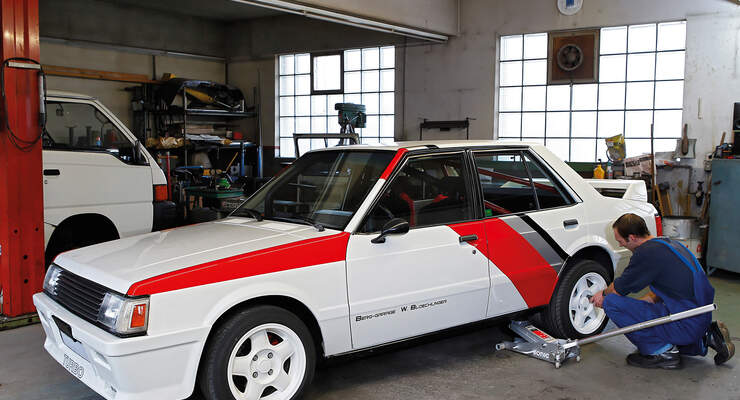 Mitsubishi Lancer 2000 Turbo ECI, Radwechsel