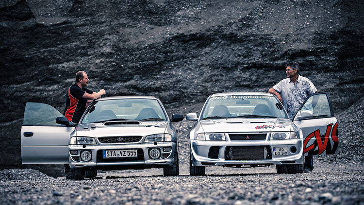 Rallye Legenden Von Subaru Und Mitsubishi Ab 5 000 Auto
