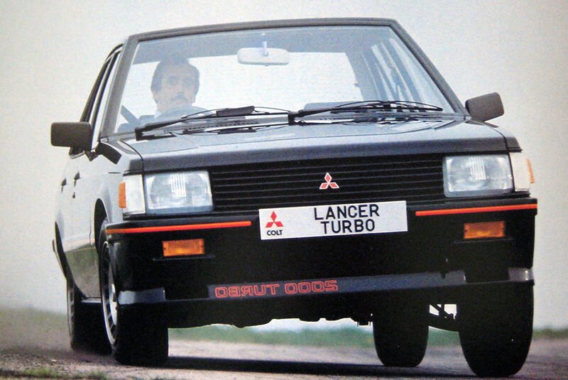 Mitsubishi Lancer Turbo, Seitenansicht