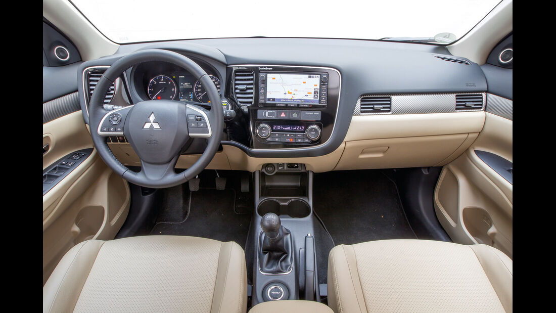 Mitsubishi Outlander, Cockpit, Lenkrad