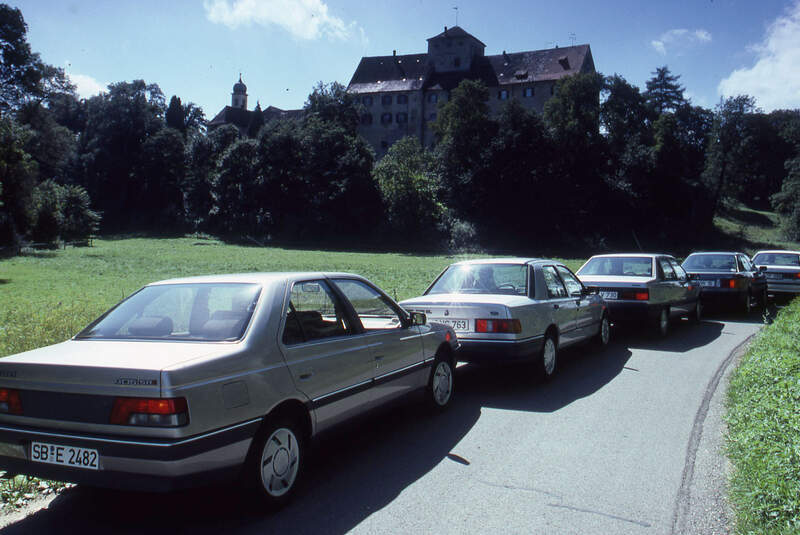 Mittelklasse-Vergleichstest auto motor und sport 21+22/1987