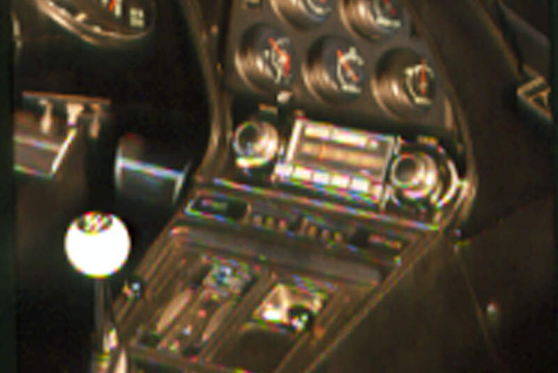 Mittelkonsole der Chevrolet Corvette Stingray 454