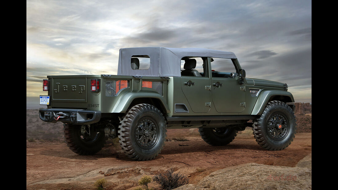 Moab Easter Jeep Safari Concepts 2016: Jeep Crew Chief 715