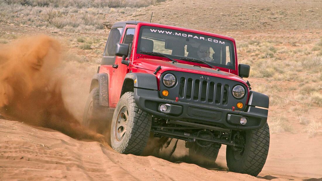 Moab Easter Jeep Safari: Trailhawk, Mopar Recon, Flattop, Sand Trooper, Stitch und Flattop