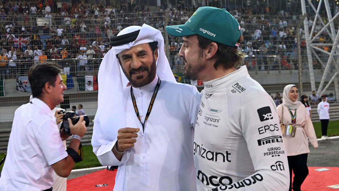 Mohammed Bin Sulayem - Fernando Alonso - Formel 1