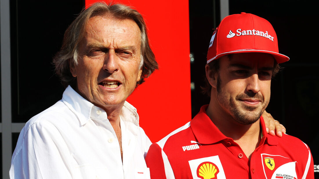 Montezemolo und Alonso - Ferrari 2012