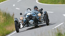 Morgan 3 Wheeler, Frontansicht