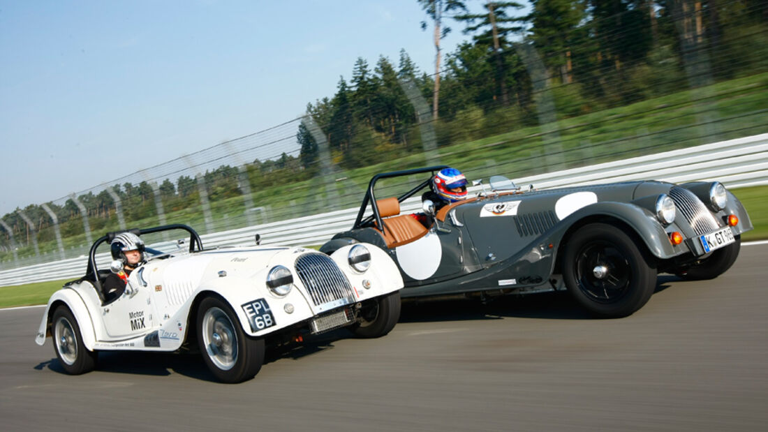 Morgan 4/4 Competition von 1964 und 2010