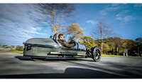 Morgan Threewheeler, Seitenansicht