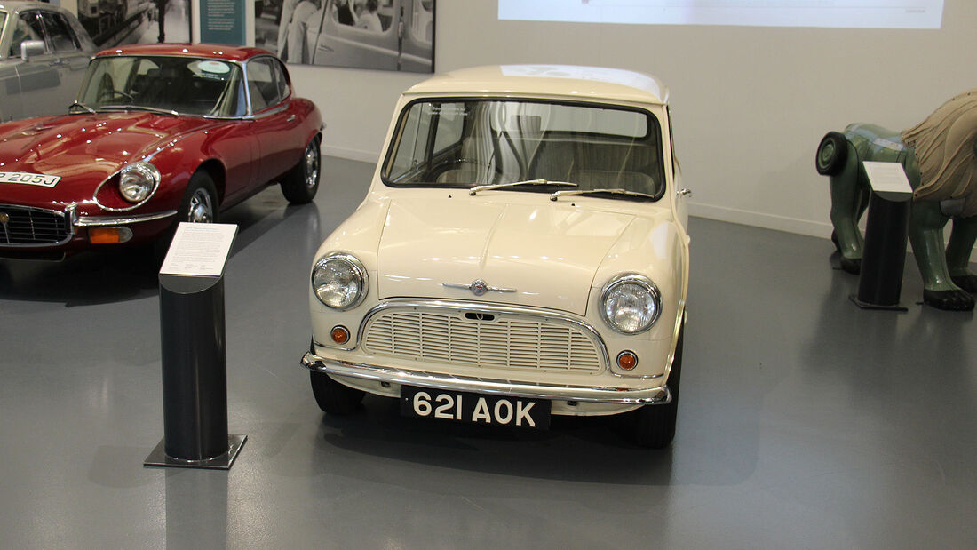 Morris Mini-Minor im British Motor Museum