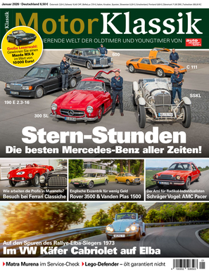 Motor Klassik 01/2026 Titel