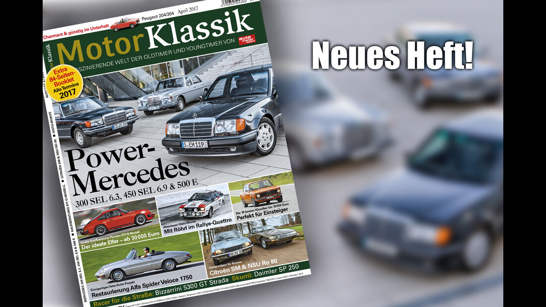 Motor Klassik 04 2017 Heftvorschau