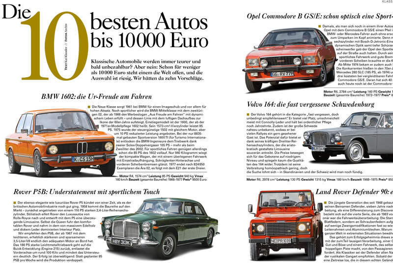 Motor Klassik 04 2017 Heftvorschau