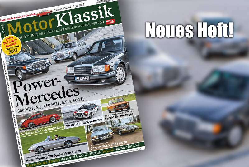 Motor Klassik 04 2017 Heftvorschau