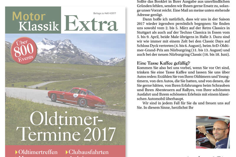 Motor Klassik 04 2017 Heftvorschau