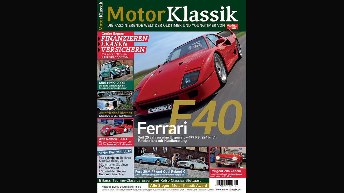 Motor Klassik, 06/2012, mokla, 0612, Heftvorschau