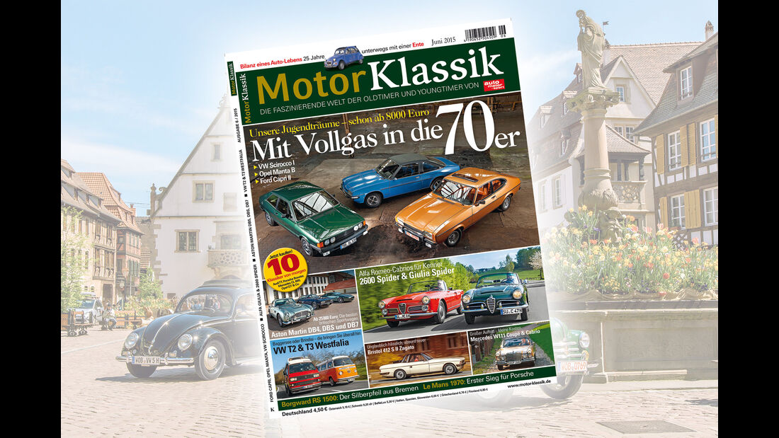 Motor Klassik 06/2015 Heftinhalt