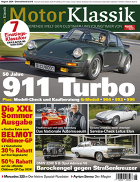 Motor Klassik 08/2024 Titel