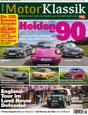 Motor Klassik 08/2025 Titel