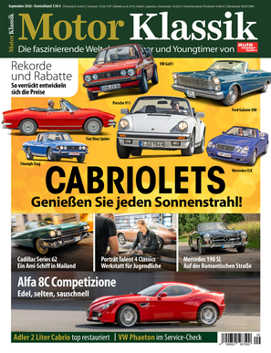 Motor Klassik 09/2026 Titel