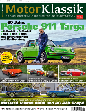 Motor Klassik 11/2025 Titel EVT 09.10.2025