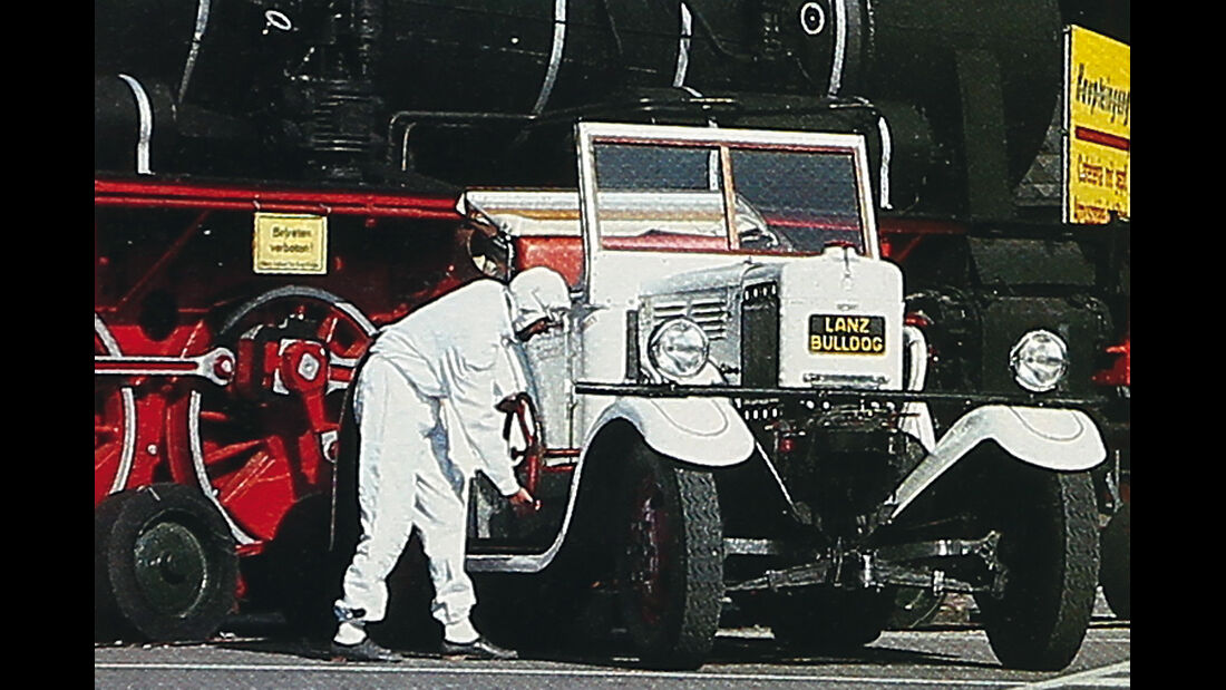 Motor Klassik 12/1985: Lanz Dampf in allen Gassen