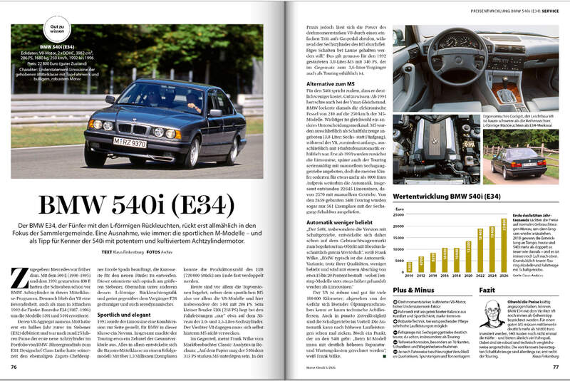 Motor Klassik 5/2026 Relaunch