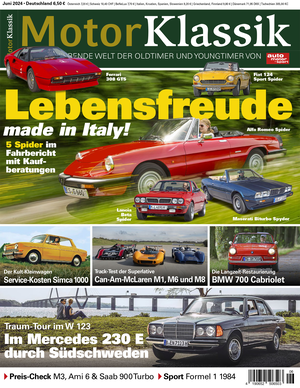 Motor Klassik 6/2024 Titel