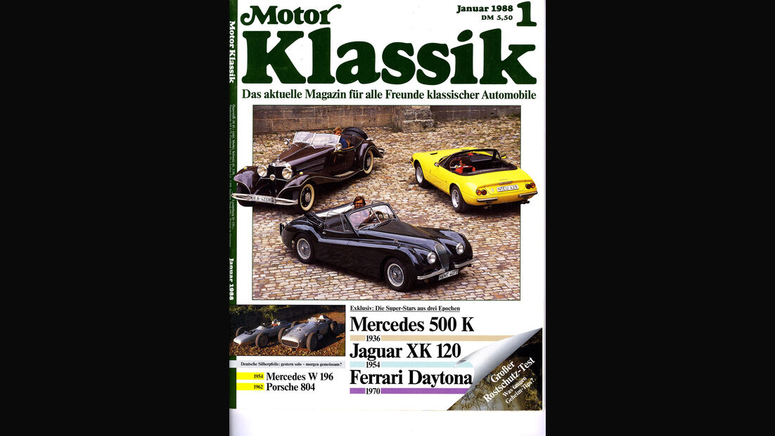 Motor Klassik, Heft 01/1988