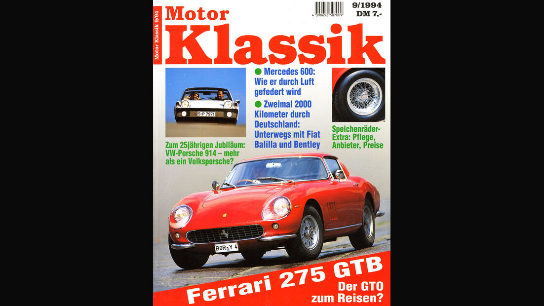 Motor Klassik, Heft 09/1994