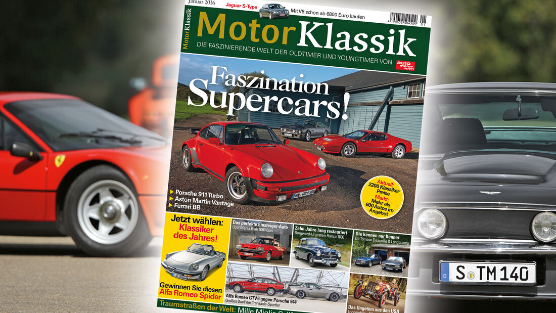 Motor Klassik Heftinhalt Ausgabe 01/2016