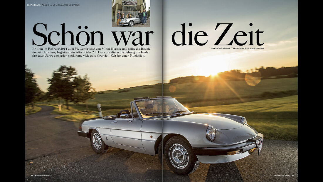 Motor Klassik Heftinhalt Ausgabe 12/2015