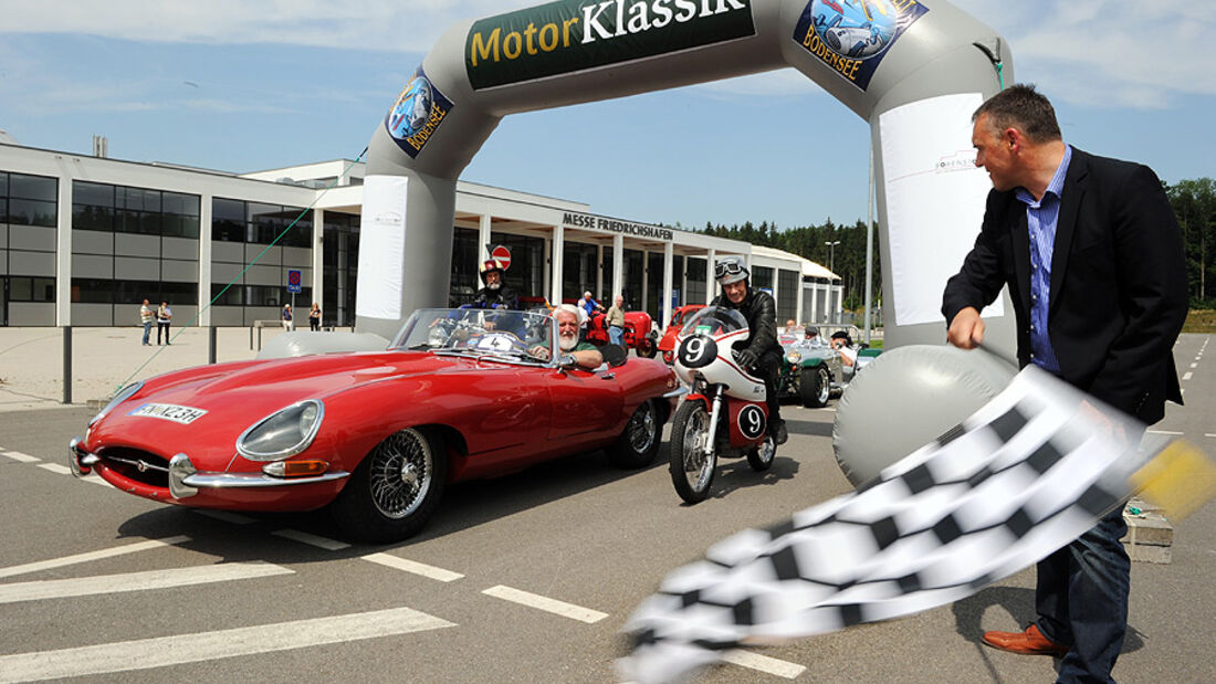 Motor Klassik Klassiker-Parade bei der Klassikwelt Bodensee