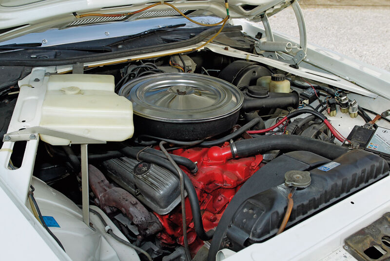 Motor, Opel Diplomat B V8, Baujahr 1977