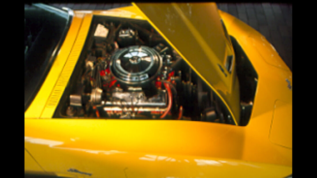Motor der Chevrolet Corvette Stingray 454